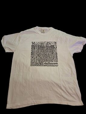 Deftones Wires T-Shirt XL & Brand New Tote Bag Merch Bundle